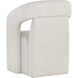 Kendrick Moto Stucco Wheeled Dining Armchair, Wheeled